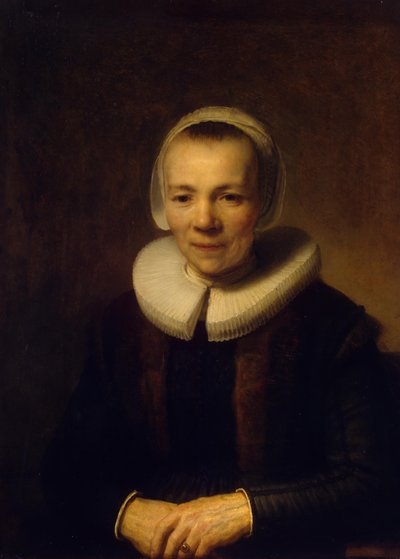 Retrato de Baertje Martens de Rembrandt van Rijn